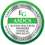 Autism Clinical Specialist badge